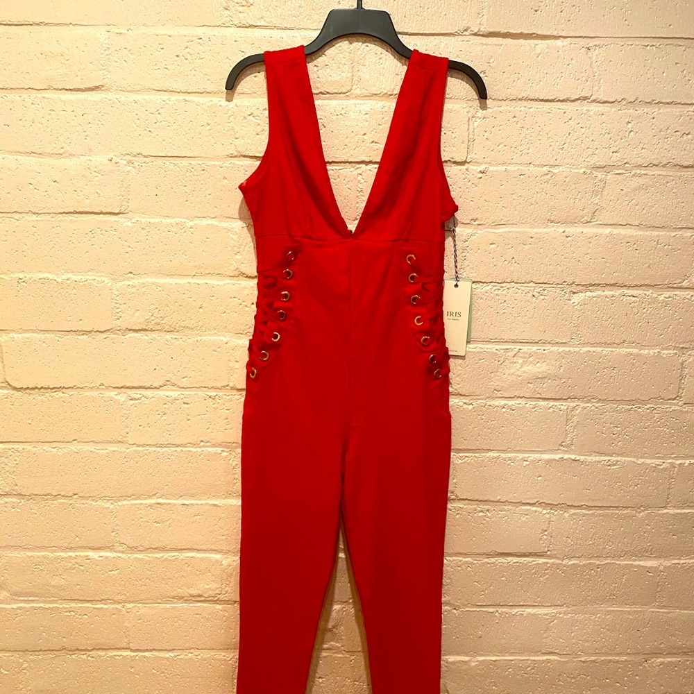 Lipstick red jumper
